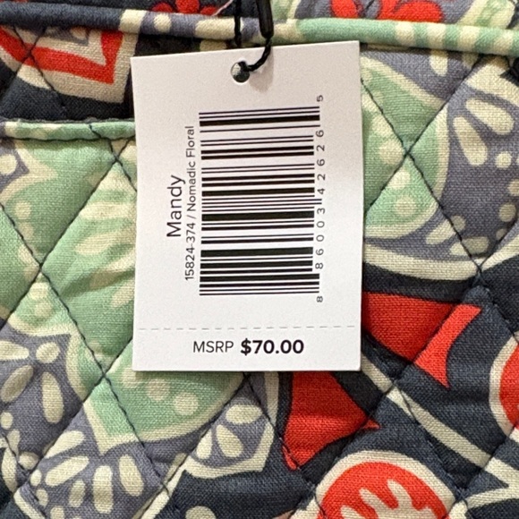 Vera Bradley Multicolor Floral Tote - Picture 2 of 3